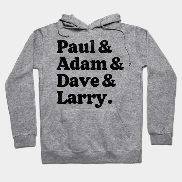 U2 Names List -- Retro Design Hoodie by feck!